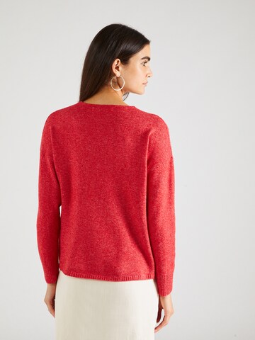 ONLY Sweter 'RICA' w kolorze czerwony
