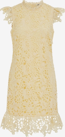 geltona WE Fashion Kokteilinė suknelė: priekis