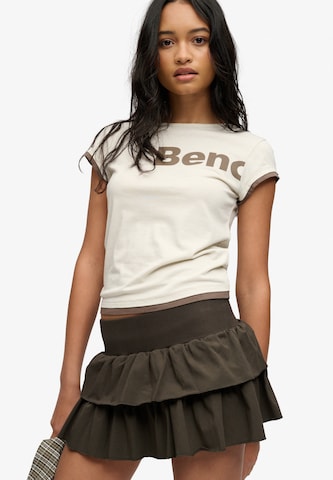 Jupe 'Bench X Superdry & Co' BENCH en vert