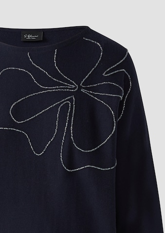 Pull-over s.Oliver BLACK LABEL en bleu