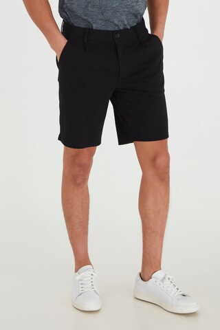 Casual Friday Regular Bandplooibroek 'JANIS' in Zwart: voorkant