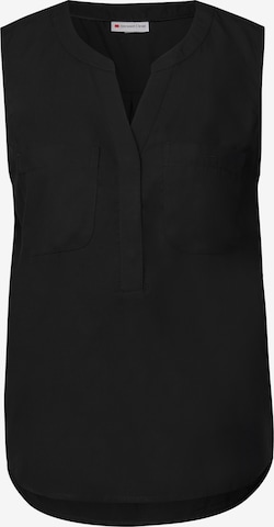 STREET ONE Blouse in Black: front