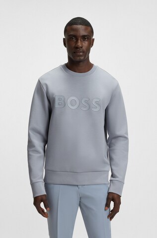 BOSS Sweatshirt in Grey: front
