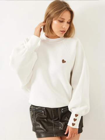 Bianco Lucci - Sweatshirt em branco