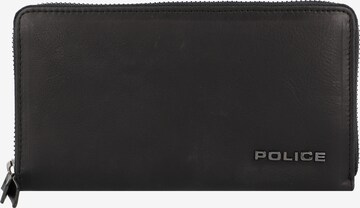 POLICE Wallet in Black: front