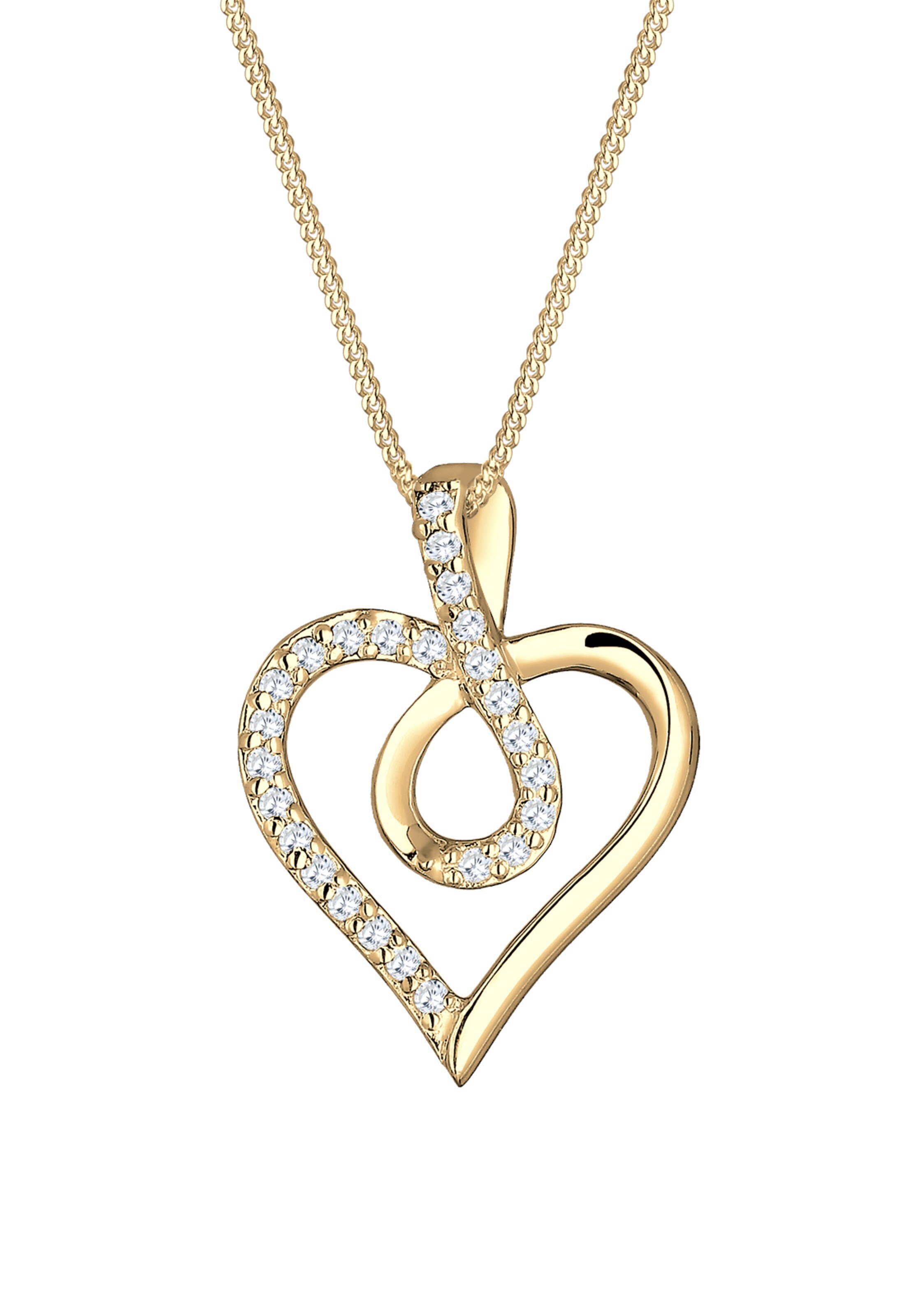 ELLI Ketting 'Infinity' in Goud
