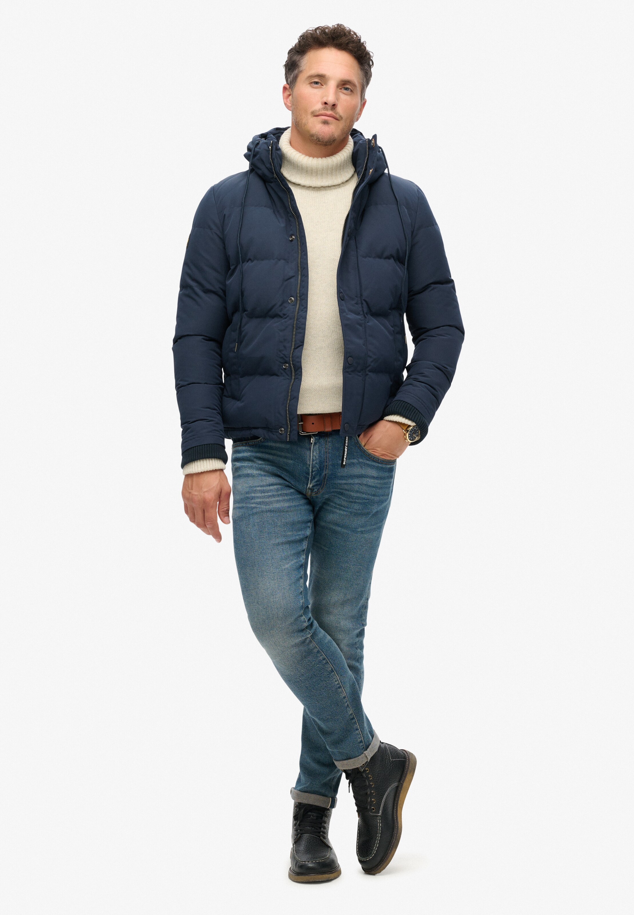Giacca invernale 'Everest' di Superdry in blu