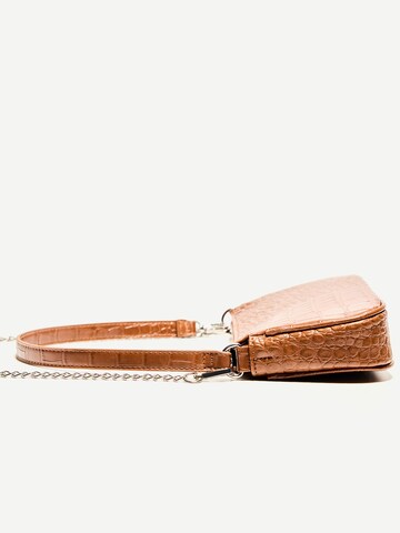 Sac bandoulière Bershka en marron