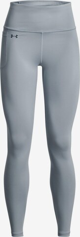 UNDER ARMOUR Skinny Workout Pants 'Motion' in Grey: front