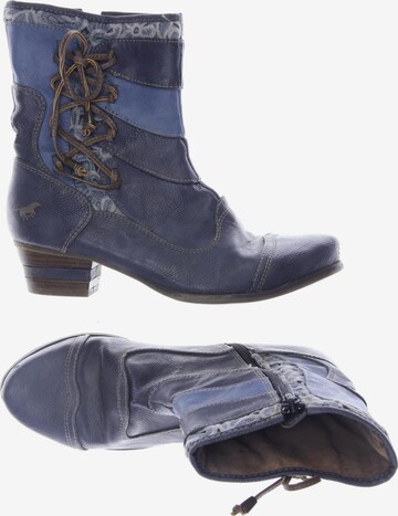 MUSTANG Dress Boots in 37 in Blue: front