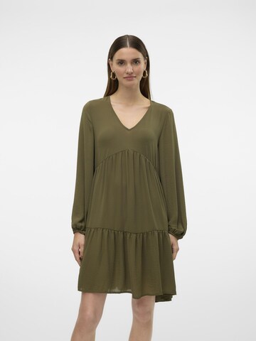 Robe 'Zigga' VERO MODA en vert : devant