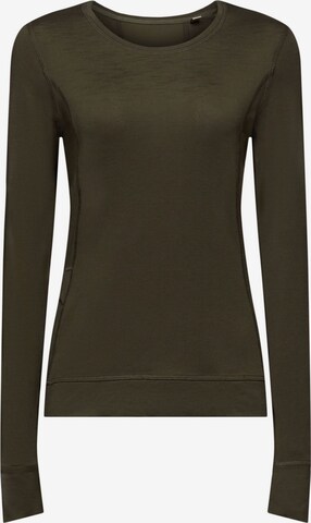 ESPRIT Performance Shirt in Green: front