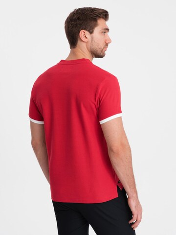 Ombre Shirt in Red