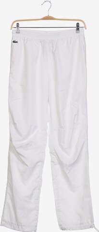 Lacoste Sport Pants in 30 in White: front