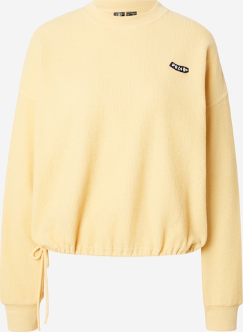 Volcom Collegepaita 'SWEETERRY' värissä keltainen: etupuoli