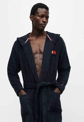 Tommy Hilfiger Underwear Krátký župan – modrá