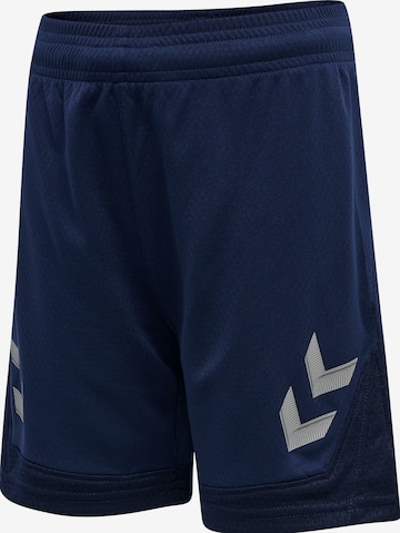 Regular Pantalon de sport 'Lead' Hummel en bleu