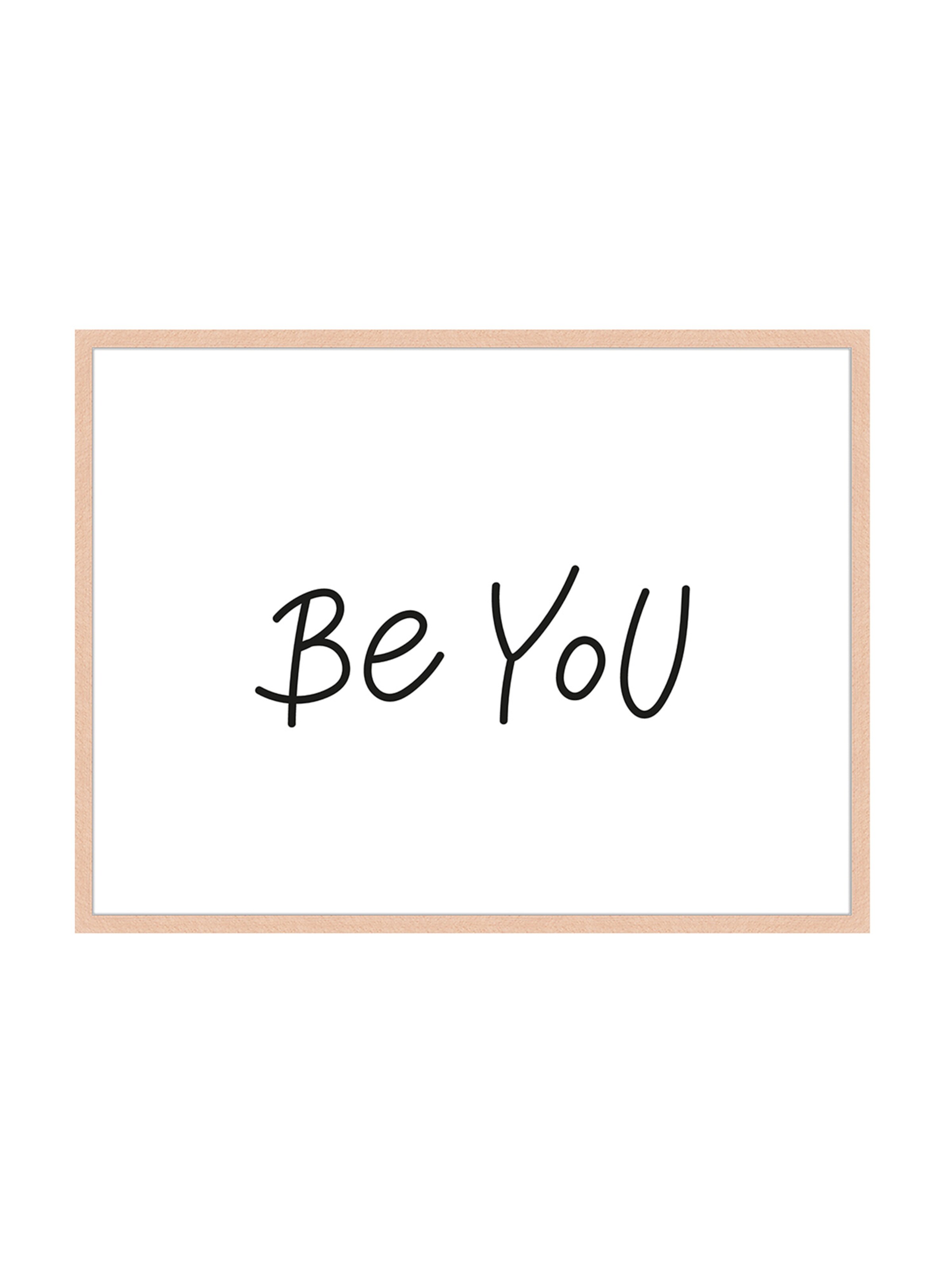 Liv Corday Image 'Be You' in White: front