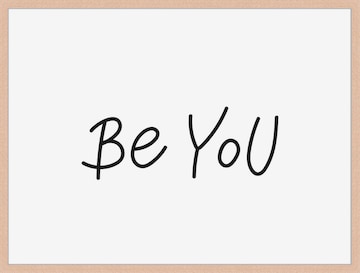 Liv Corday Image 'Be You' in White: front