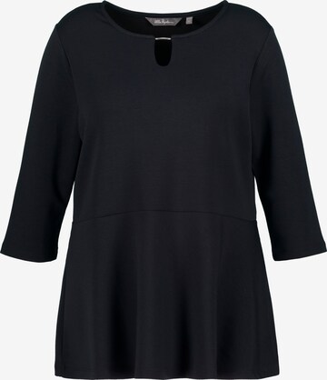 Ulla Popken Sweatshirt in Black: front