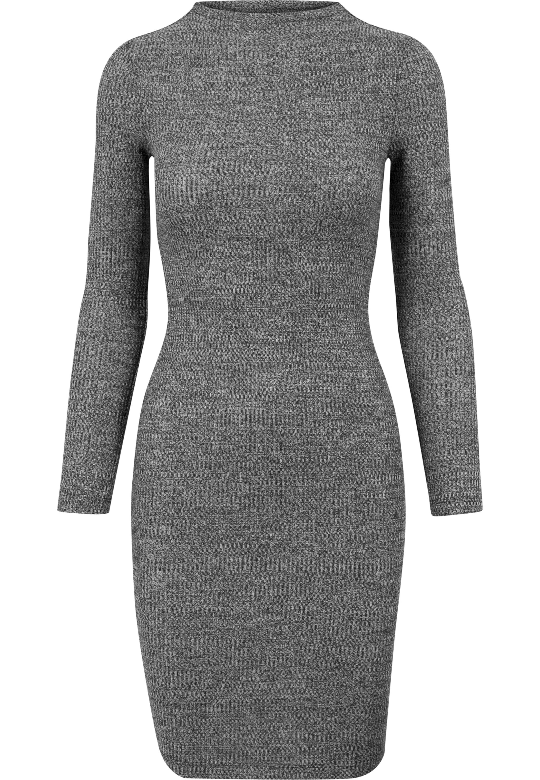 Urban Classics Dress ' Ladies Rib Dress ' in Anthracite / Dark grey, Item view