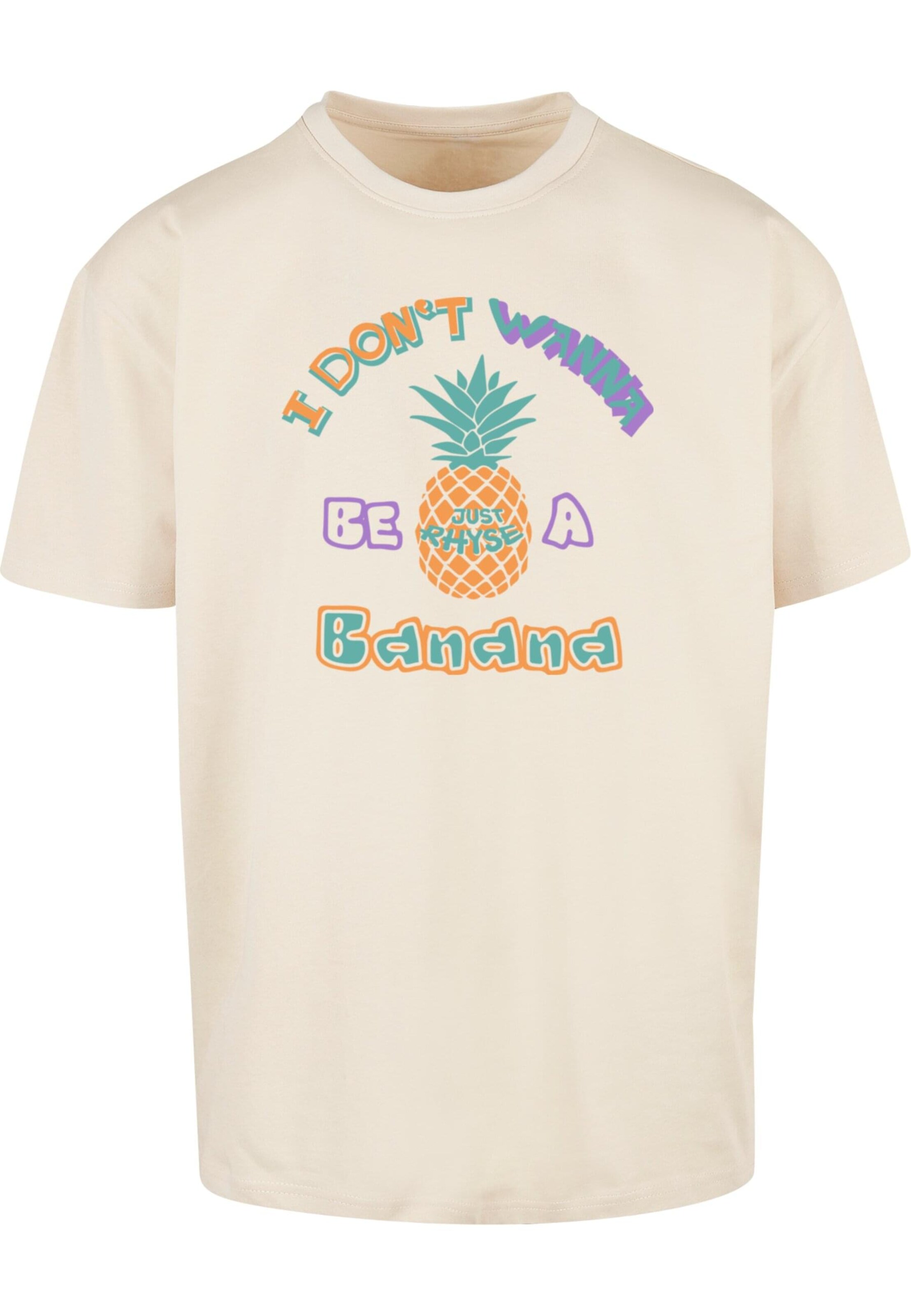 T-Shirt 'Banana' Just Rhyse en beige : devant