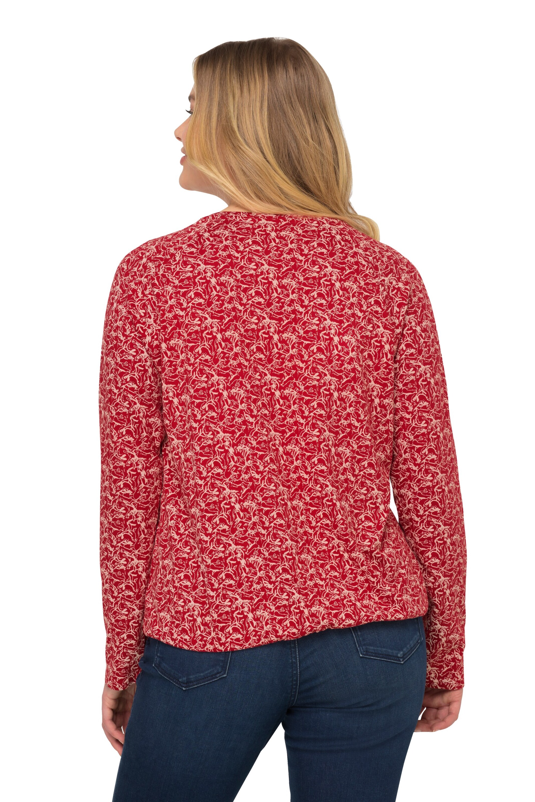 LAURASØN Shirt in Rood