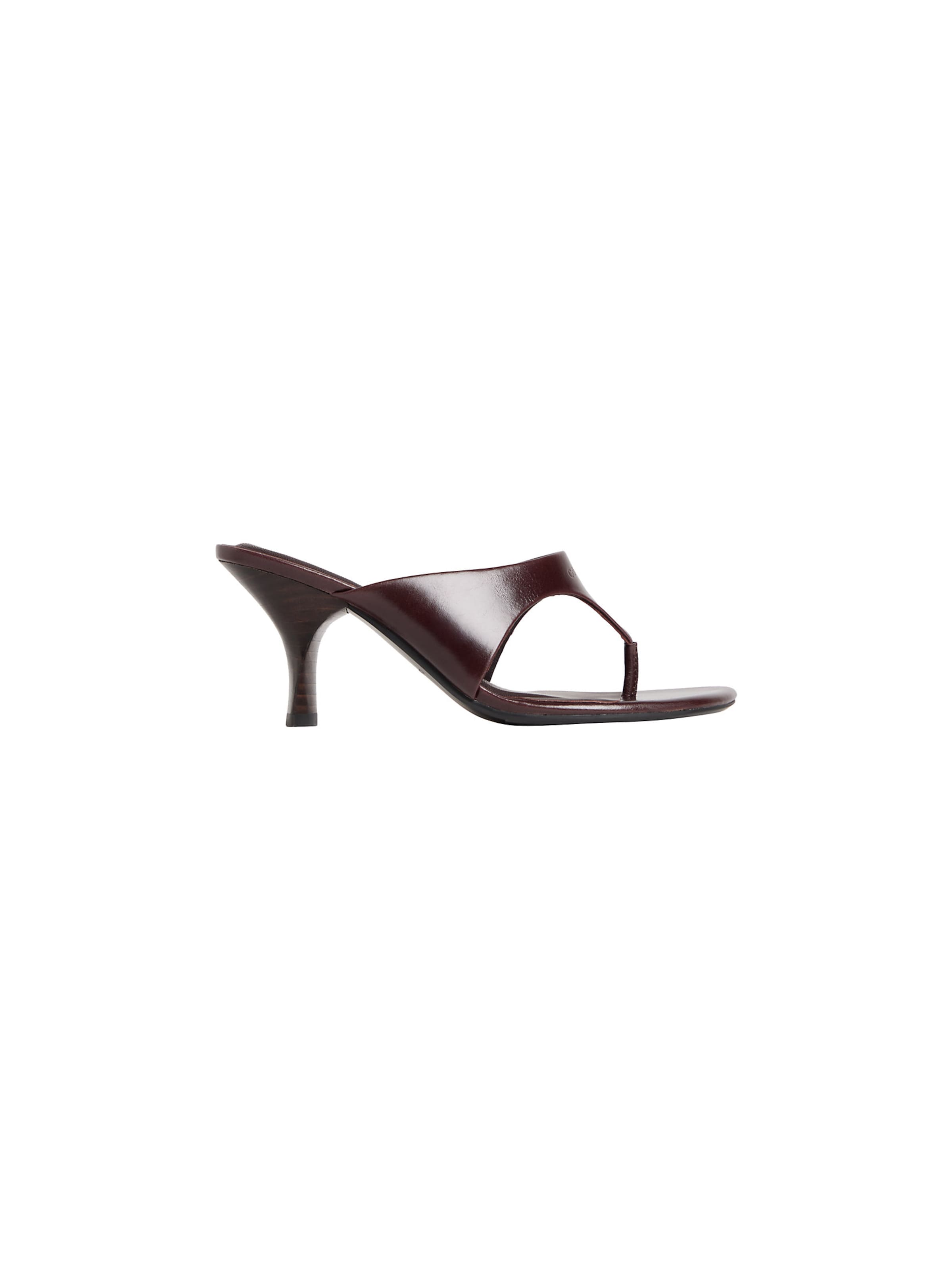 Calvin Klein Teenslipper 'Elisa' in Bruin: voorkant