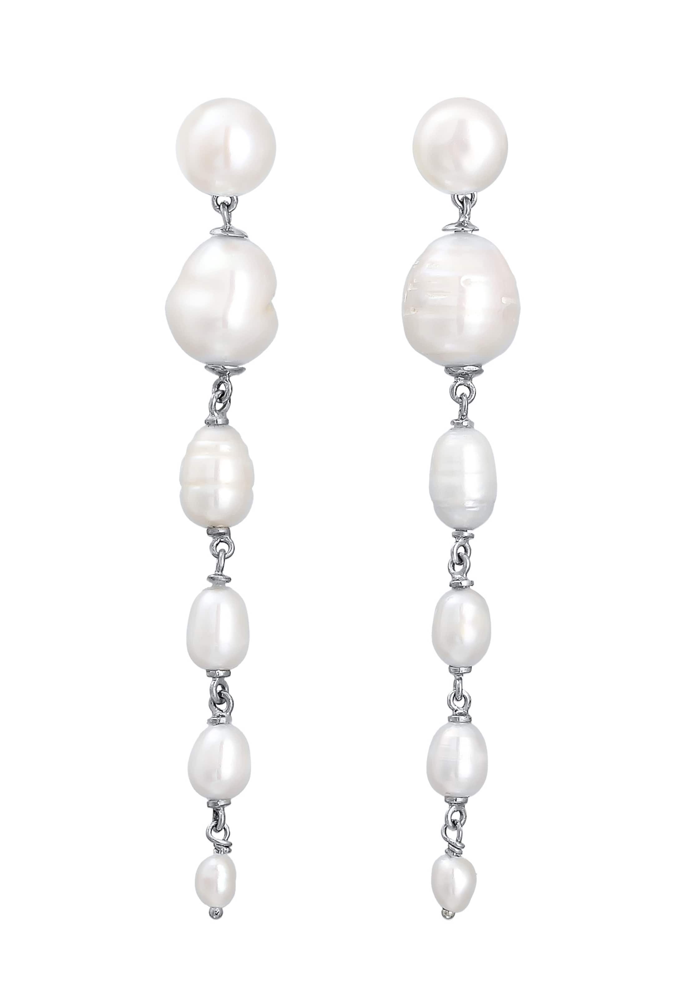 ELLI Ohrringe 'Perle' in Silber