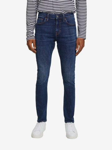 ESPRIT Skinny Jeans in Blauw: voorkant