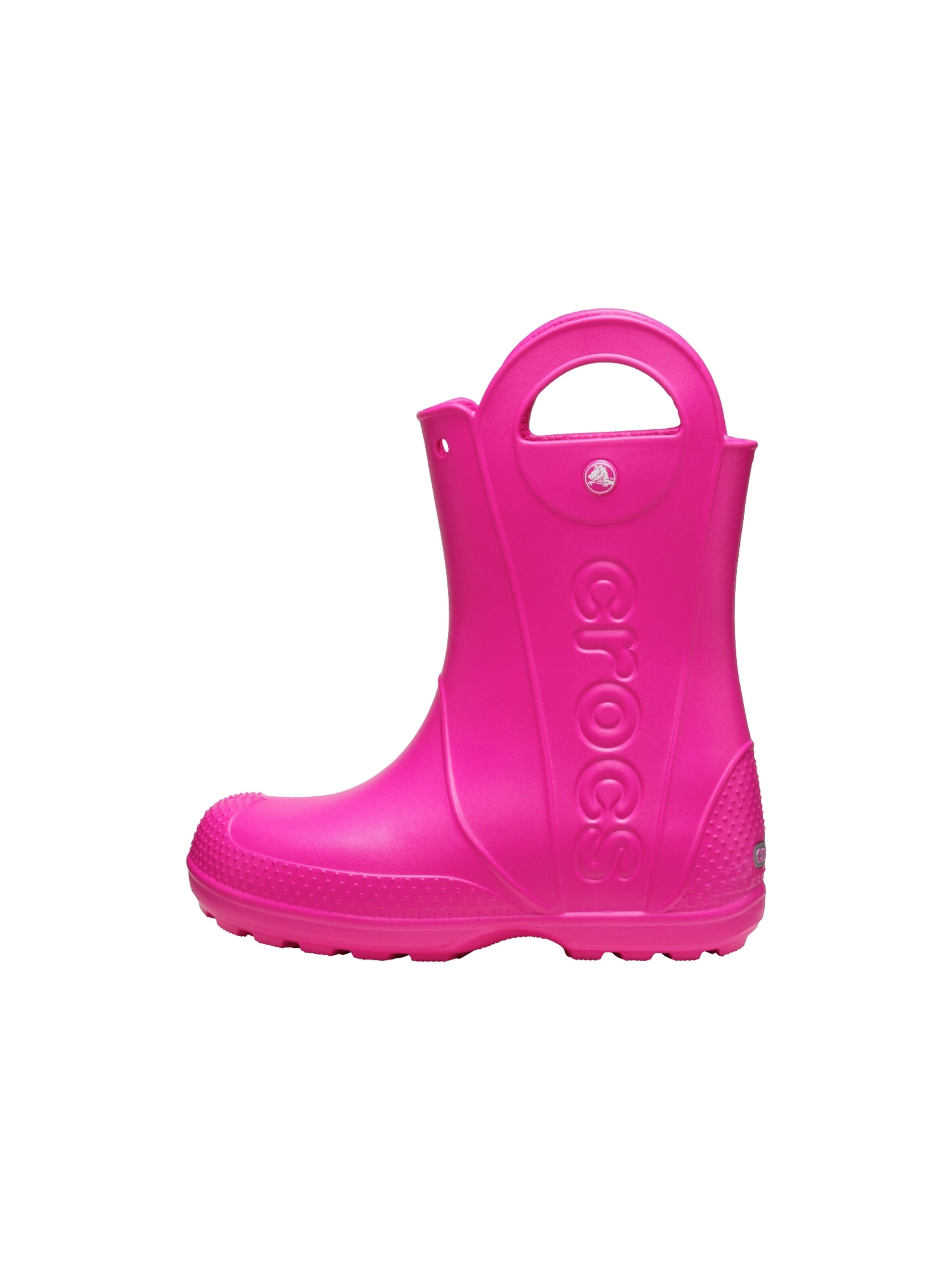 Crocs Kozaki w kolorze różowy: przód