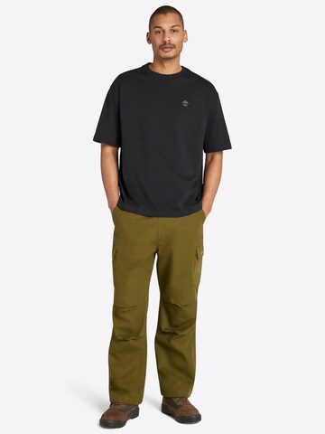 TIMBERLAND Koszulka 'Dunstan River' w kolorze czarny