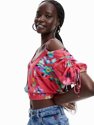 Top 'Betty' di Desigual in rosa