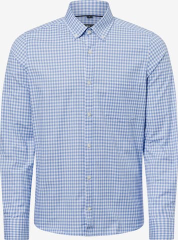 Nils Sundström Hemd in Blau: Vorderseite