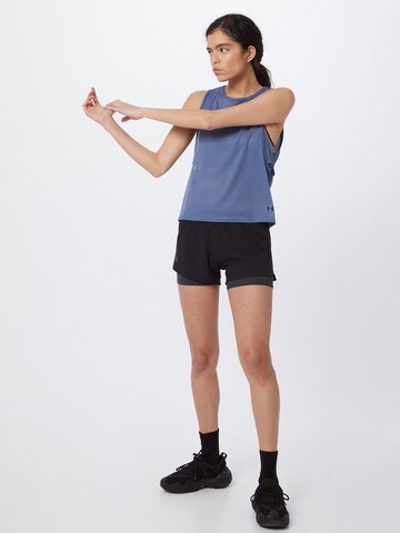 UNDER ARMOUR Sporttop in Blau