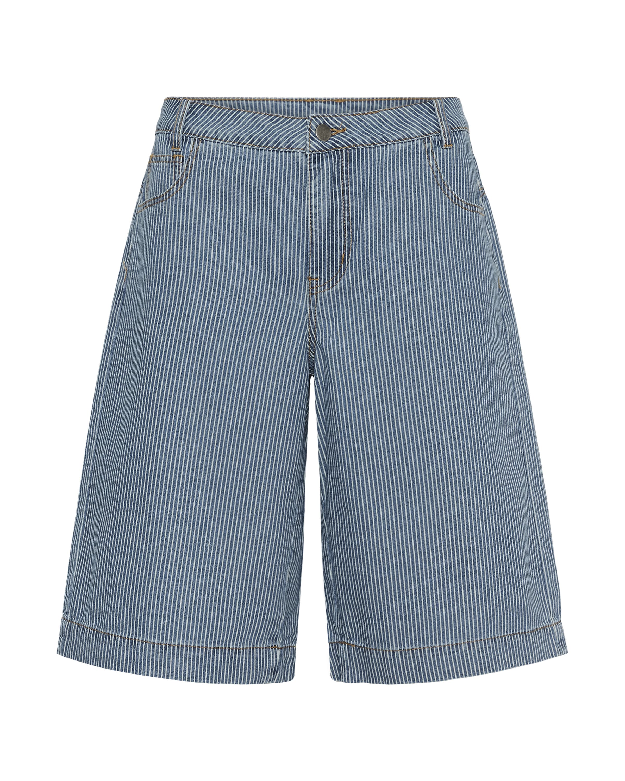 CULTURE Loosefit Jeans 'Ayna City' in Blauw: voorkant