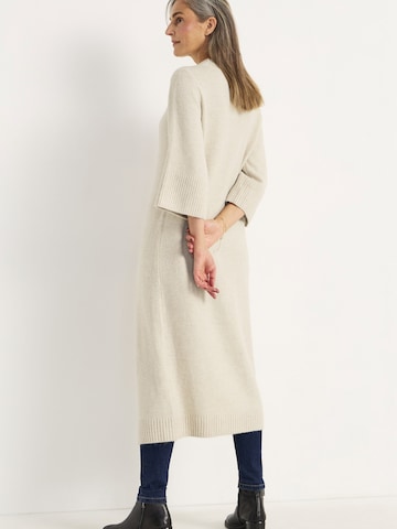 Cellbes of Sweden Gebreide jurk in Beige