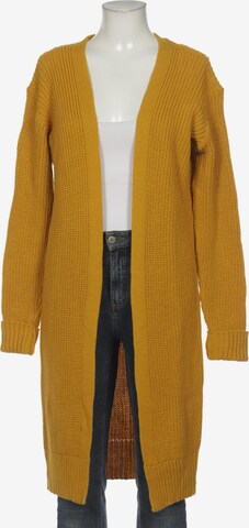 Missguided Sweater & Cardigan in S in Yellow: front