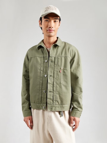 LEVI'S ® Átmeneti dzseki 'Type I' - zöld: elől