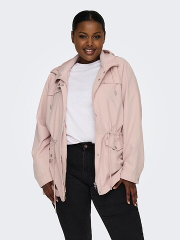 ONLY Carmakoma - Parca de entretiempo 'Starline Spring' en rosa: frente