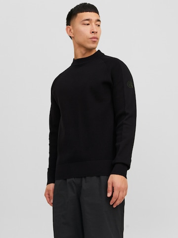 JACK & JONES Sweater 'Filo' in Black: front
