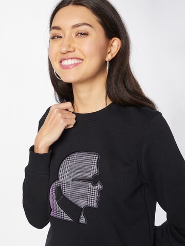 Karl Lagerfeld Sweatshirt 'Kameo' i sort