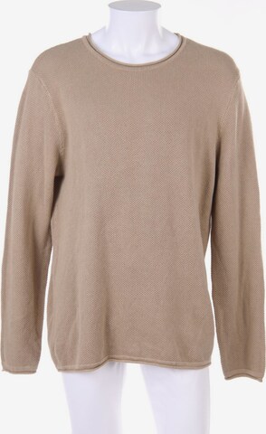 JACK & JONES Sweater & Cardigan in XXL in Beige: front