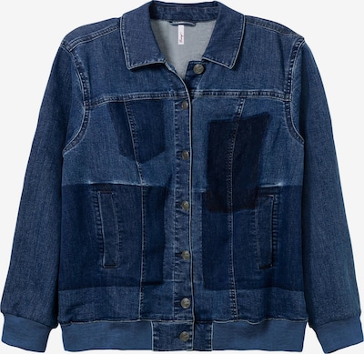 SHEEGO Übergangsjacke in blue denim / dunkelblau, Produktansicht