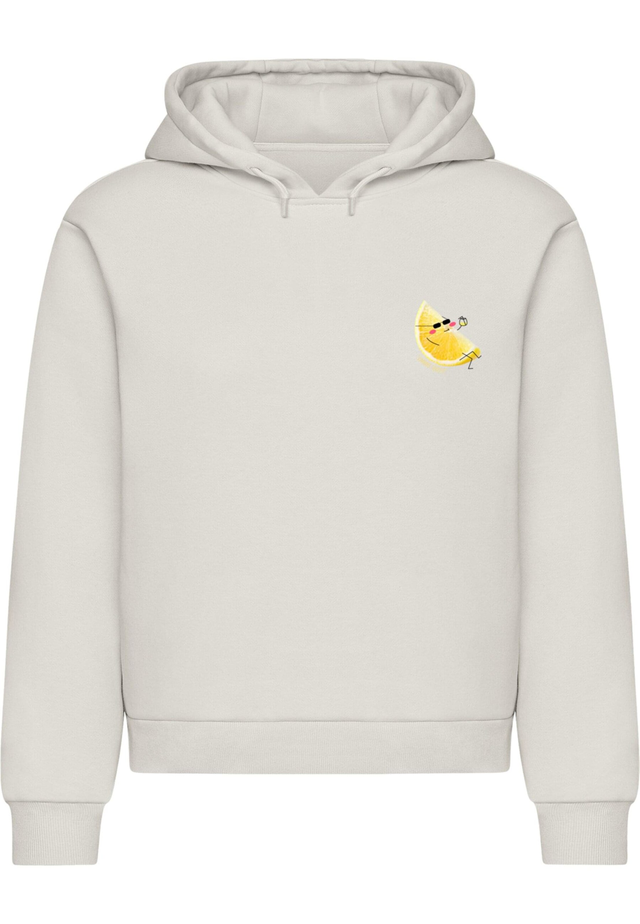 Merchcode Sweatshirt 'Summer Squeeze' in Grey: front