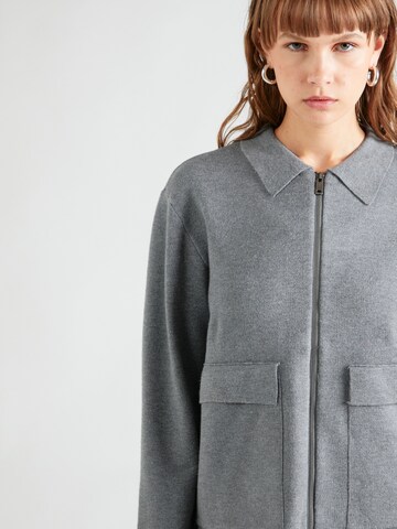 MSCH COPENHAGEN Knit Cardigan 'Regitta Rachelle' in Grey