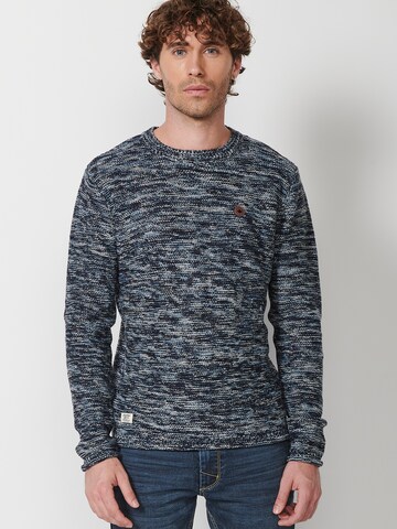 KOROSHI Sweater in Blue: front