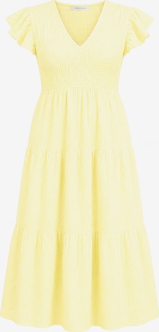 SASSYCLASSY Kleid in Gelb: Vorderseite