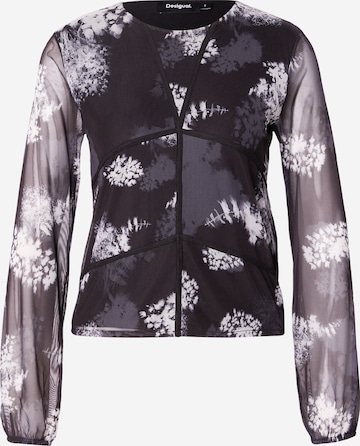 Tricou 'ANTONIA' de la Desigual pe negru: față