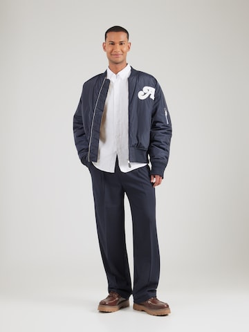 balta Abercrombie & Fitch Standartinis modelis Marškiniai 'COLLINS'